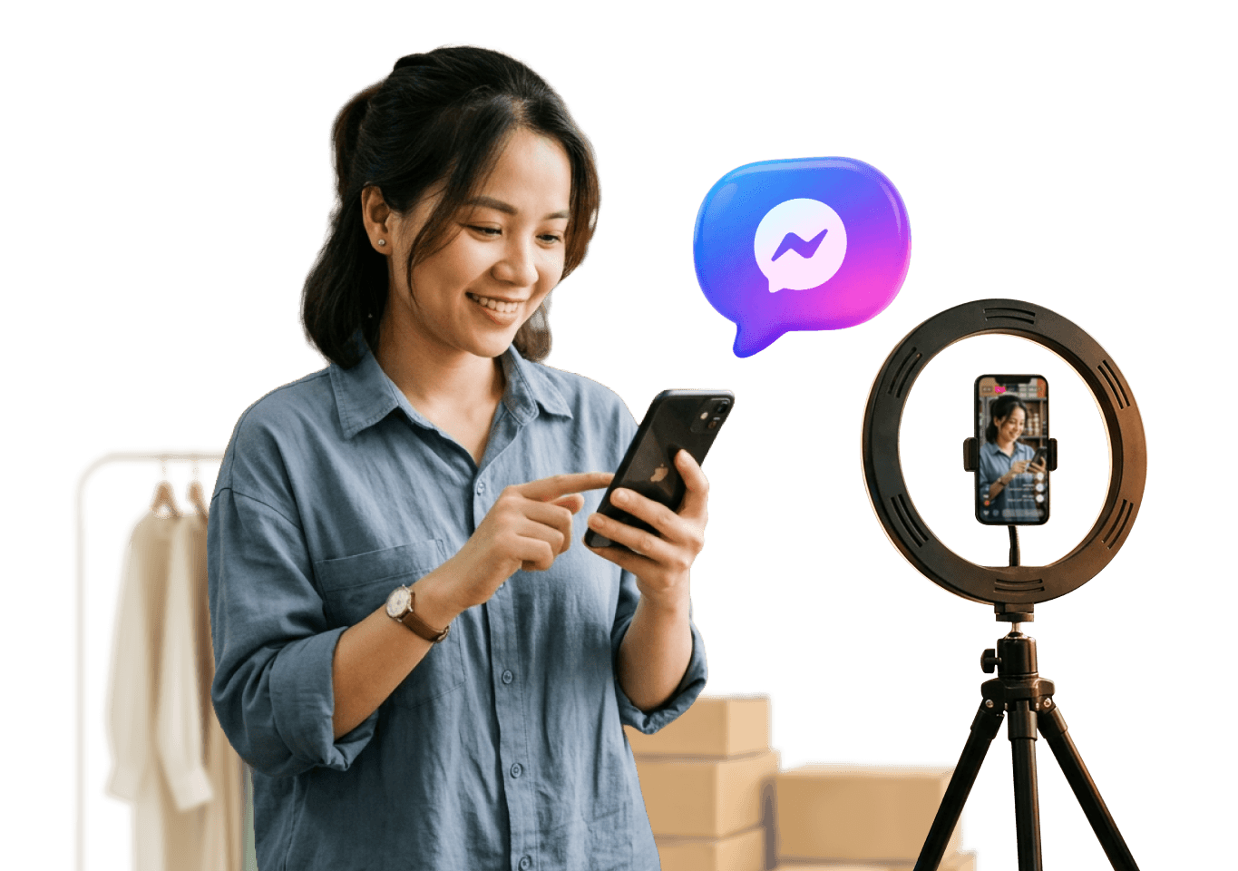ตัวอย่างการตรวจสลิปผ่าน Facebook Chat 768