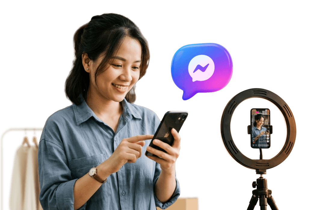 ตัวอย่างการตรวจสลิปผ่าน Facebook Chat Mobile
