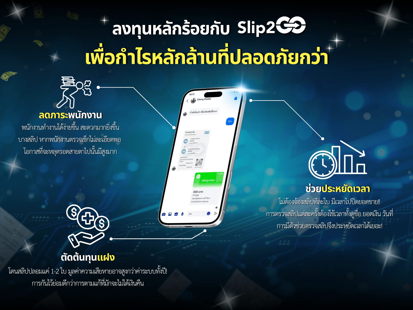 อ่านบทความ Slip2Go: ลงทุนหลักร้อยกับ Slip2Go เพื่อกำไรหลักล้านที่ปลอดภัยกว่า